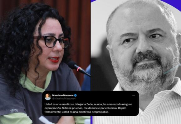 ITALIANO AGREDE A DIPUTADA LIGIA RAMOS: “USTED ES UNA MENTIROSA DESPRECIABLE”