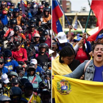 ¡CHAVISMO EUFÓRICO! LLENA LAS CALLES A UN DÍA DE LA JURAMENTACIÓN DE MADURO