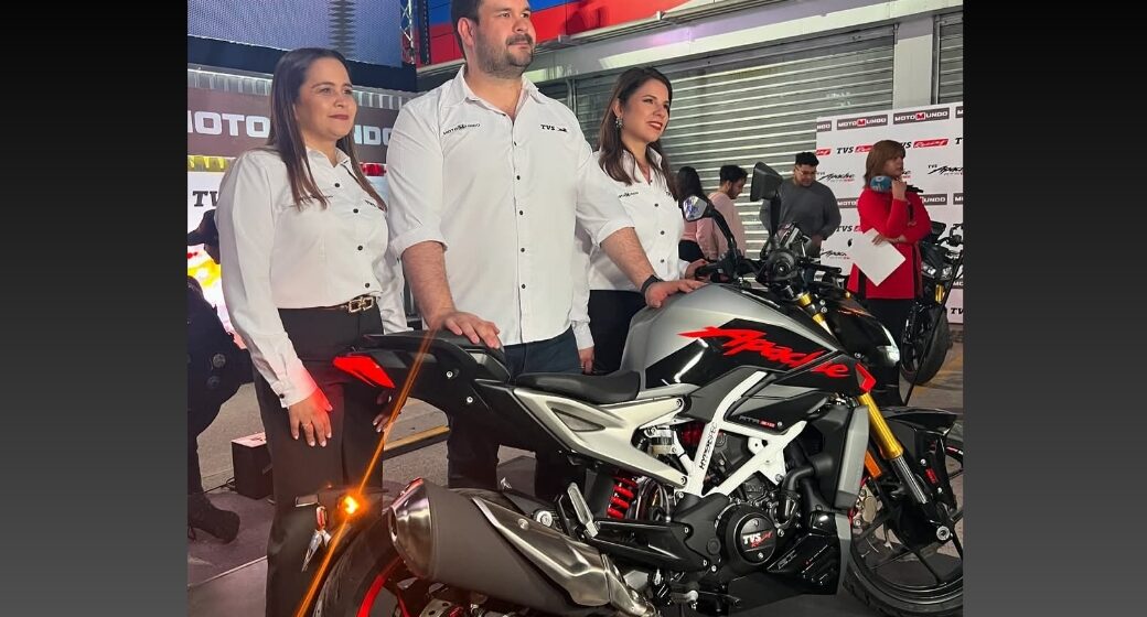 MOTOMUNDO Y TVS MOTOR COMPANY REVOLUCIONAN EL MERCADO HONDUREÑO CON LA NUEVA APACHE RTR 310