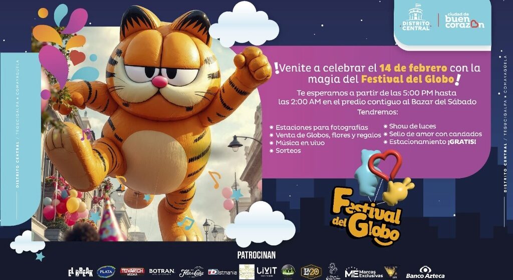 ¡ATENCIÓN CAPITALINO! PRIMER FESTIVAL DEL GLOBO SE CELEBRA ESTA TARDE