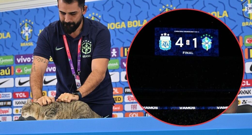 ¿MALDICIÓN FELINA? BAILE “MONUMENTAL” DE ARGENTINA A IRRECONOCIBLE BRASIL ¿MALDICIÓN FELINA? BAILE “MONUMENTAL” DE ARGENTINA A IRRECONOCIBLE BRASIL