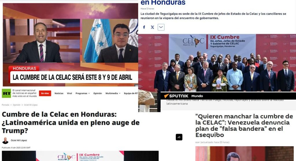 “CELAC HONDURAS”, ¡NOTA ESTELAR EN LA PRENSA DEL MUNDO!