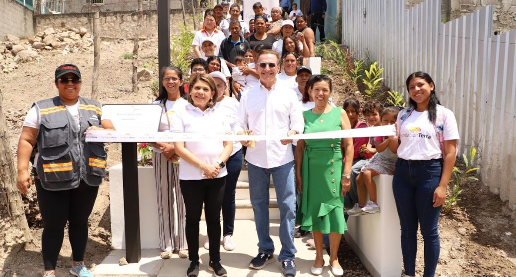FUNDACIÓN TERRA INAUGURA SENDERO PEATONAL EN COLONIA VILLA LA ESTANZUELA