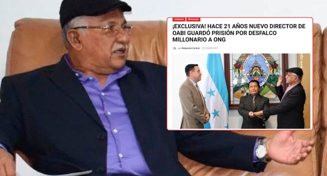 ¡EXCLUSIVA EL LIBERTADOR! EXDIRECTOR DE OABI ESTUVO PRESO POR CORRUPCIÓN