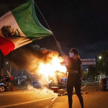 ¡INSÓLITO! EE.UU. ACUSA A MÉXICO DE ALENTAR PROTESTAS EN LOS ÁNGELES
