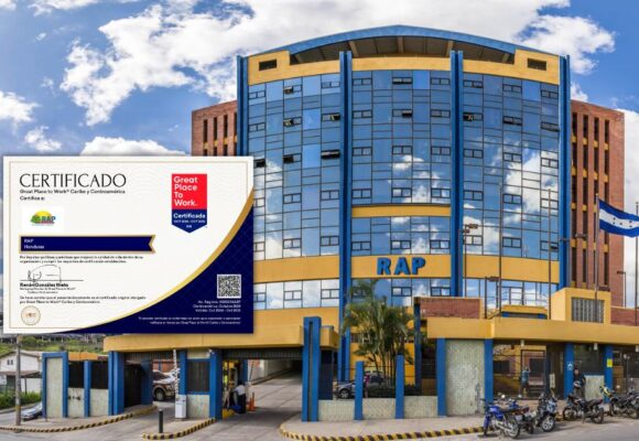 ¡EXCELENTE! RAP OBTIENE CERTIFICADO “GREAT PLACE TO WORK”