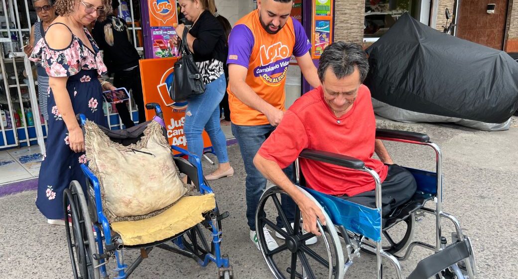 DON HÉCTOR VUELVE A SONREÍR GRACIAS AL PROGRAMA “LOTO CAMBIANDO VIDAS CON ALEGRÍA”