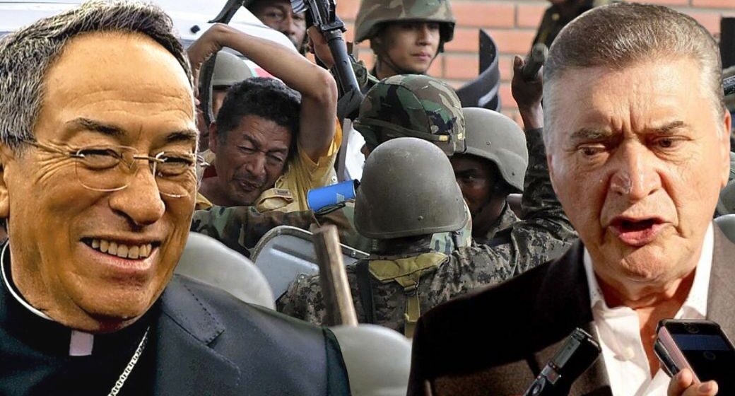 “MARCHA DE IGLESIAS RECUERDA TRAICIÓN DE EVELIO Y RODRÍGUEZ A CRISTO Y HONDUREÑOS”