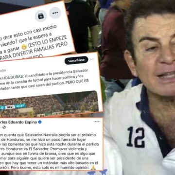 SALVADOREÑOS INDIGNADOS POR VIOLENCIA DE NASRALLA EN PARTIDO DE “TIKTOKERS” SALVADOREÑOS INDIGNADOS POR VIOLENCIA DE NASRALLA EN PARTIDO DE “TIKTOKERS”