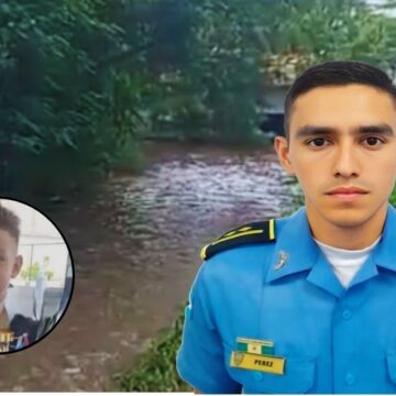KEVIN PÉREZ, EL POLICÍA QUE ENTREGÓ SU VIDA PARA SALVAR NIÑOS