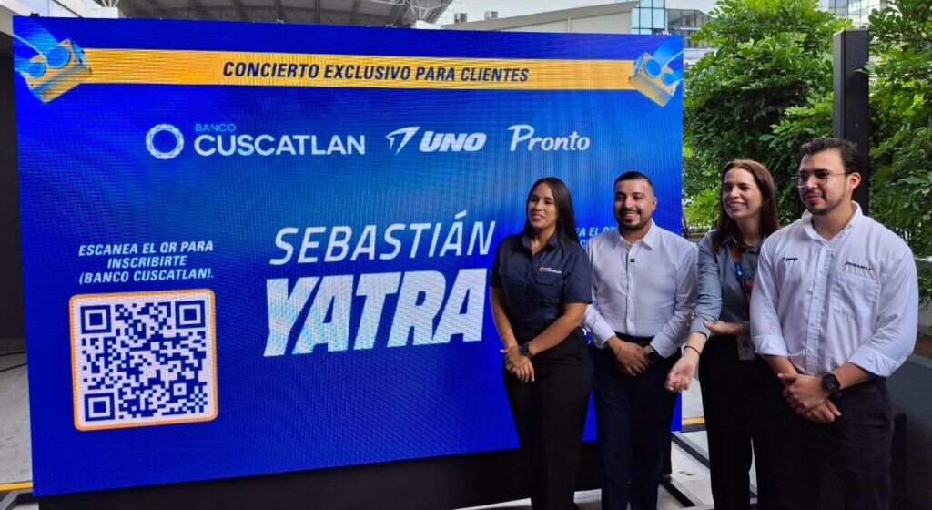 CUSCATLÁN, UNO Y TIENDAS PRONTO SE UNEN POR SEBASTIAN YATRA EN HONDURAS