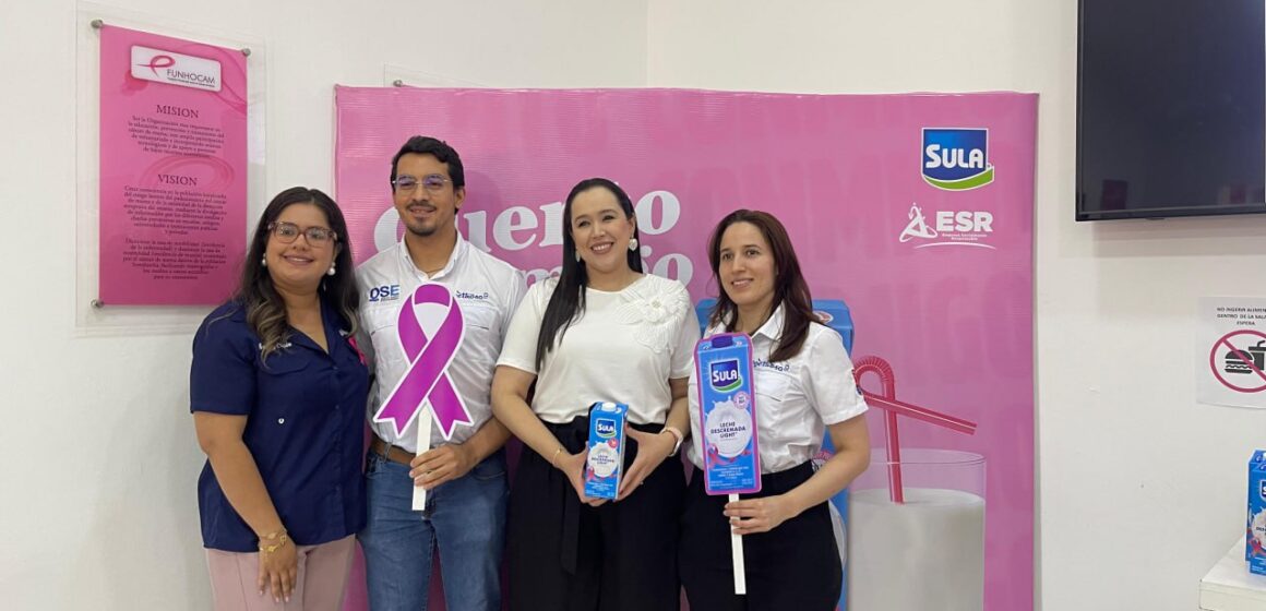 SULA SE VISTE DE ROSA EN CAMPAÑA CONTRA EL CÁNCER DE MAMA SULA SE VISTE DE ROSA EN CAMPAÑA CONTRA EL CÁNCER DE MAMA