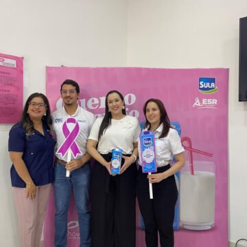 SULA SE VISTE DE ROSA EN CAMPAÑA CONTRA EL CÁNCER DE MAMA