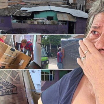 «¡HOY VOY A DORMIR BIEN!» DOÑA BERTA AGRADECE A EL LIBERTADOR CASA SEGURA, CAMAS Y ELECTRODOMÉSTICOS