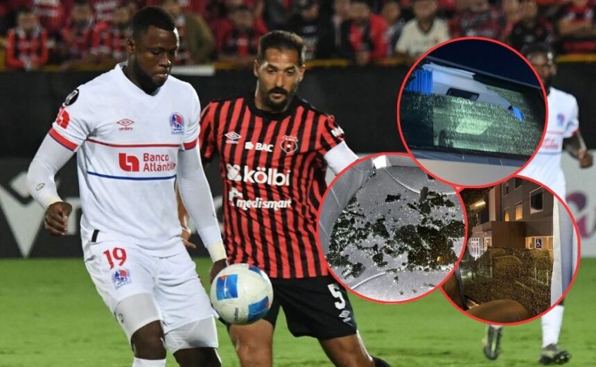 VIOLENCIA EN COSTA RICA TOCA A OLIMPIA, CON PIEDRAS Y PALOS ATACAN BUS DE CLUB HONDUREÑO (VIDEO) VIOLENCIA EN COSTA RICA TOCA A OLIMPIA, CON PIEDRAS Y PALOS ATACAN BUS DE CLUB HONDUREÑO (VIDEO)
