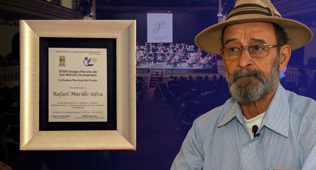 ¡APLAUSOS! HONRAN VIDA Y LEGADO DEL PADRE DE TEATRO HONDUREÑO, DOCTOR MURILLO SELVA ¡APLAUSOS! HONRAN VIDA Y LEGADO DEL PADRE DE TEATRO HONDUREÑO, DOCTOR MURILLO SELVA