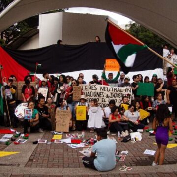 EN NATALICIO DE MORAZÁN HONDUREÑOS ABRAZAN LUCHA PALESTINA