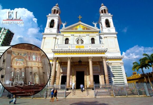 EL LIBERTADOR EN LA BASÍLICA «NUESTRA SEÑORA DE NAZARET», CORAZÓN ESPIRITUAL DE BELÉM EL LIBERTADOR EN LA BASÍLICA «NUESTRA SEÑORA DE NAZARET», CORAZÓN ESPIRITUAL DE BELÉM