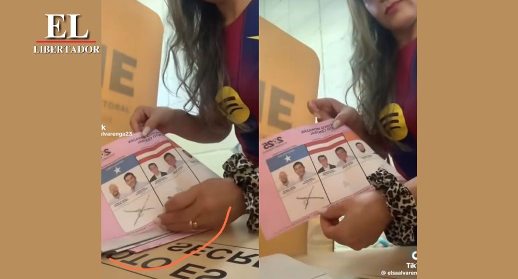 “TIKTOKERA” DE VOTO DOBLE AFIRMA QUE PAPELETA FUE ANULADA; VULNERACIÓN PERSISTE