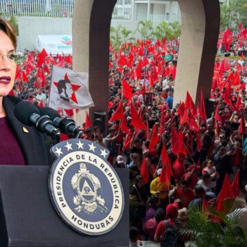 “GOLPE NUNCA MÁS”: XIOMARA CASTRO RECALCA LLAMADO A PUEBLO LIBRE PARA DEFENDER HONDURAS