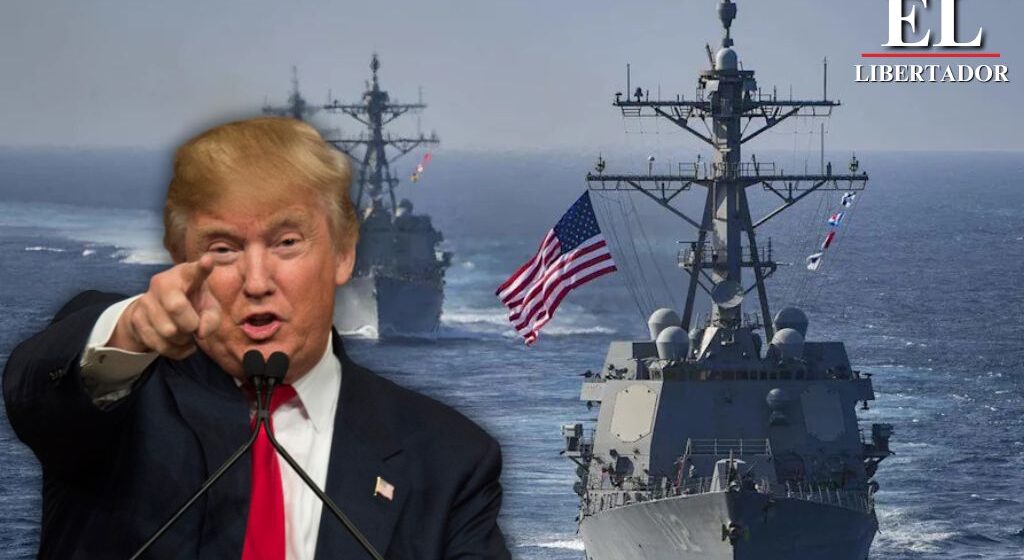 ¡URGENTE! TRUMP ORDENA “BLOQUEO TOTAL” A VENEZUELA CON FLOTA “MÁS GRANDE JAMÁS REUNIDA”