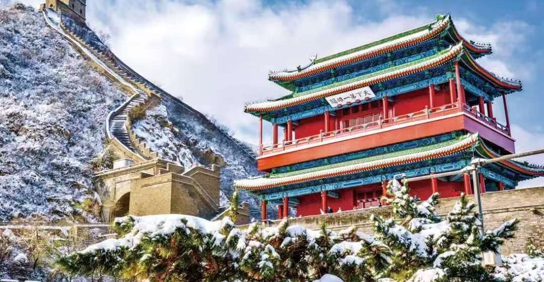 ¡CURIOSO! LA GRAN MURALLA CHINA, VESTIDA DE BLANCO POR EL INVIERNO ASIÁTICO