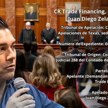 ¡EXCLUSIVA! ¡CONOZCA DEMANDA DE HASTA UN MILLÓN DE DÓLARES QUE JUAN DIEGO ENCARA EN CORTE DE TEXAS!