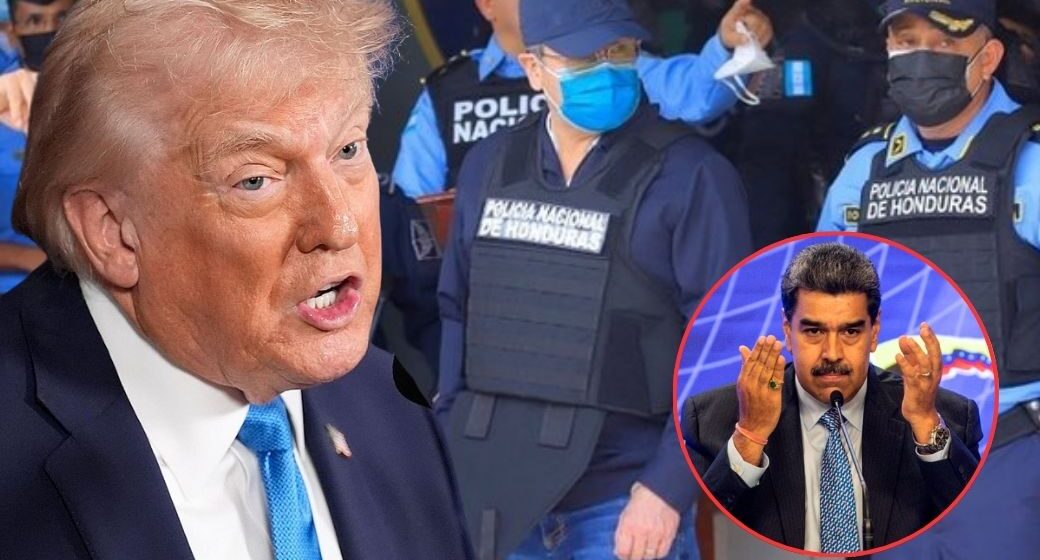 TRUMP EVADE EXPLICACIÓN JURÍDICA EN INDULTO A JUAN HERNÁNDEZ Y SECUESTRO DE MADURO