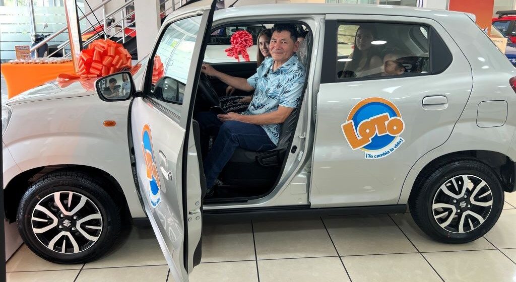 LOTO ENTREGA PRIMER VEHÍCULO A GANADOR DE “DOBLETEÁ TU SUERTE”
