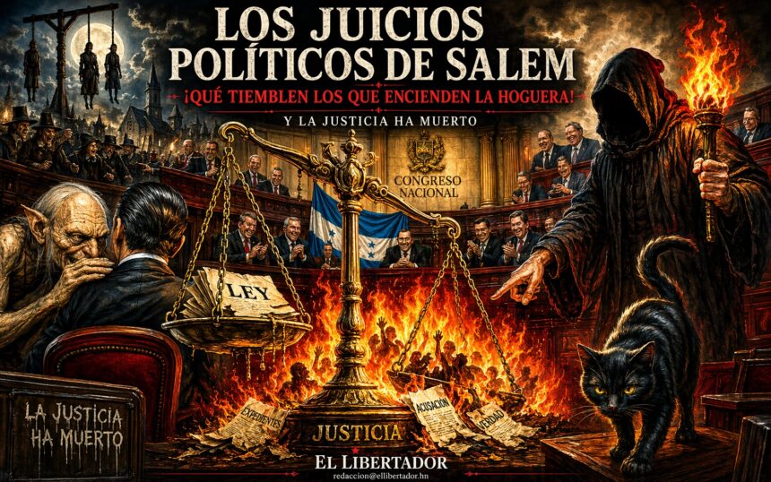 JUICIOS POLÍTICOS DE SALEM, ¡TIEMBLEN QUIENES ENCENDIERON LA HOGUERA! Y LEY DEL TRIPLE RETORNO JUICIOS POLÍTICOS DE SALEM, ¡TIEMBLEN QUIENES ENCENDIERON LA HOGUERA! Y LEY DEL TRIPLE RETORNO