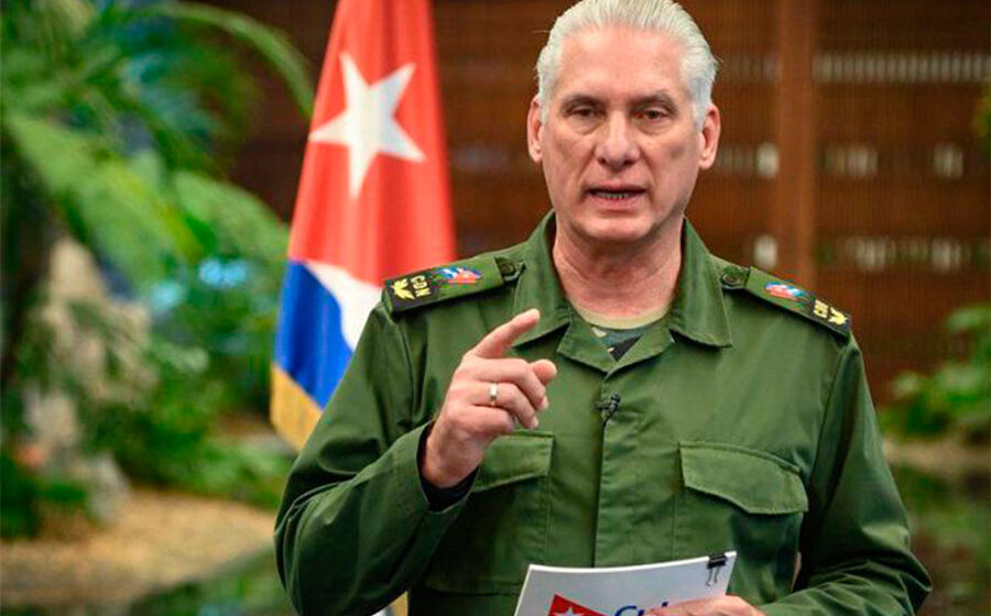 «NINGÚN AGRESOR ENCONTRARÁ RENDICIÓN EN CUBA», ADVIERTE PRESIDENTE DÍAZ-CANEL