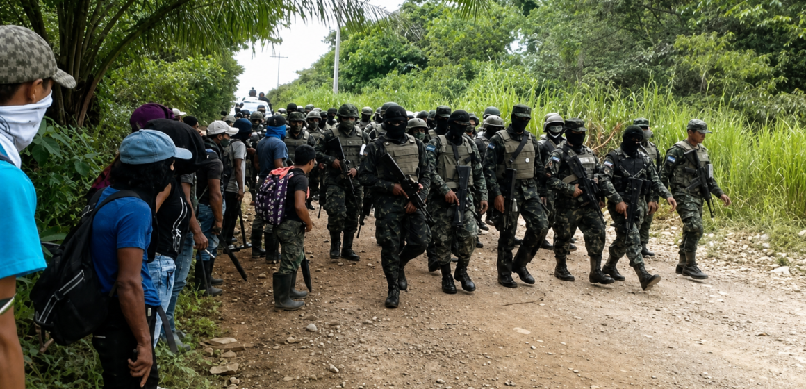 “FALSO POSITIVO”, GOBIERNO MILITARIZA BAJO AGUAN PARA CRIMINALIZAR CAMPESINOS, ADVIERTEN ANALISTAS