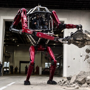 ¡INCREÍBLE! CHINA PRESENTA ROBOT FUTURISTA “TRANSFORMER” QUE CAMBIA DE POSTURA EN SEGUNDOS