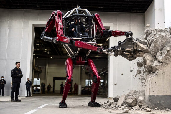¡INCREÍBLE! CHINA PRESENTA ROBOT FUTURISTA “TRANSFORMER” QUE CAMBIA DE POSTURA EN SEGUNDOS