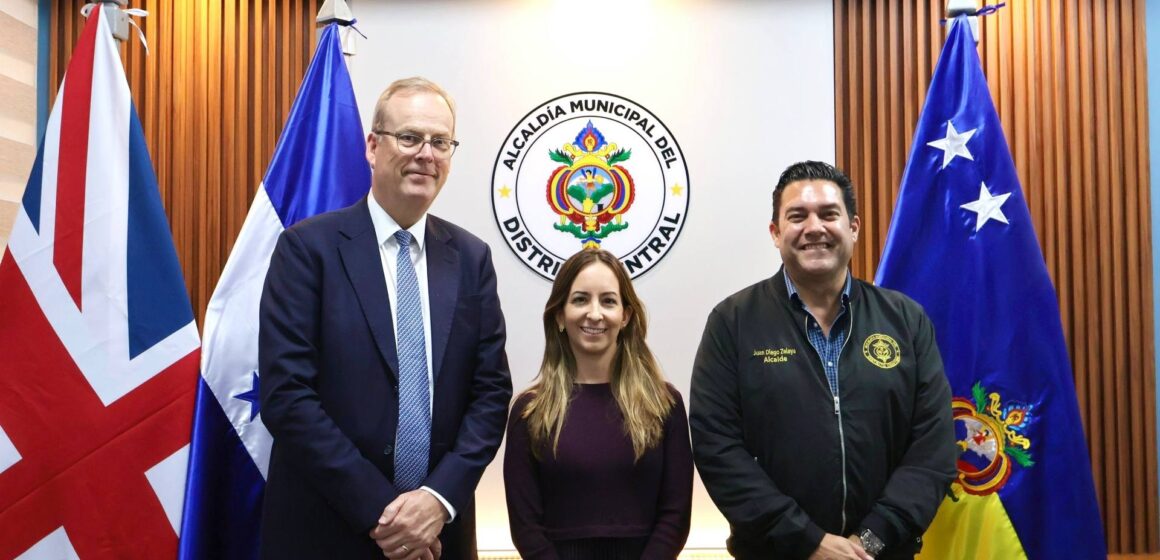 TEGUCIGALPA FORTALECE SUS VÍNCULOS CON REINO UNIDO EN OBRAS Y SOSTENIBILIDAD