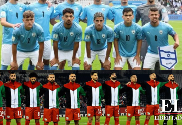 LA FIFA PROPONE UN PARTIDO ENTRE LAS SELECCIONES DE PALESTINA E ISRAEL