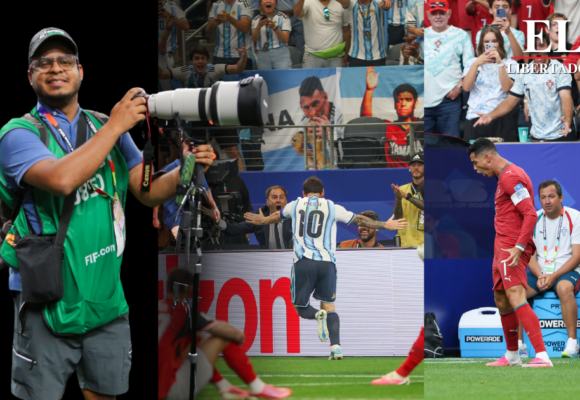 ERICK, EL HONDUREÑO QUE INMORTALIZÓ HAZAÑAS DE MESSI Y CRISTIANO EN MUNDIALES