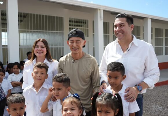 ALCALDE ZELAYA Y SHIN INAUGURAN PROYECTO PARA 80 NIÑOS EN LA CERRO GRANDE