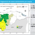 ¡VIENE AGUA! 75 MUNICIPIOS HONDUREÑOS ALERTA AMARILLA POR SEQUÍA LARGA, 48 VERDE Y 111 EN VIGILANCIA